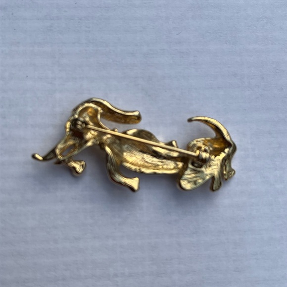 Vintage Dachshund Brooch - Picture 3 of 3